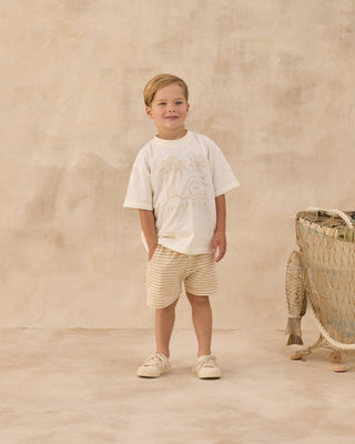 Sam Ultra - Soft Cotton Drawstring Shorts – Seafoam - Lindsey Paige