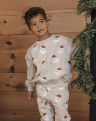 Santa Sweatshirt + Jogger Set - Lindsey Paige