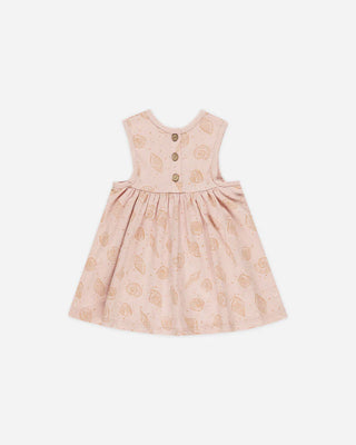 pink shell dress