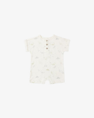 Short Sleeve One - Piece Dinosaur - Lindsey Paige