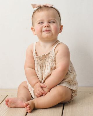 Smocked Tank + Bloomer Set Strawberries - Lindsey Paige