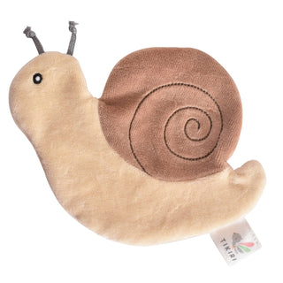 Snail Organic Fabric with Crinkle - Lindsey Paige