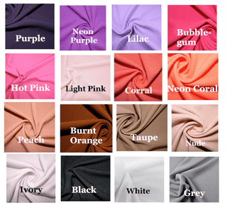 Solid Baby Headwrap Bow: Peach - Lindsey Paige