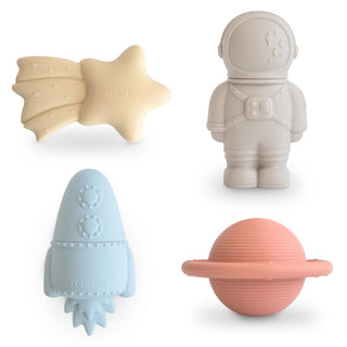 Space Mold Free Bath Play Set - 4 Pack - Lindsey Paige