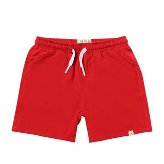 SPLASH Red Swim Shorts - Lindsey Paige