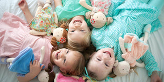 Summer Brunette Hair with Orange Floral Dress - Lindsey Paige