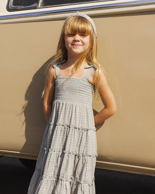 Taylor Dress Green Gingham - Lindsey Paige