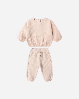 Textured Sweat Set || Antique - Lindsey Paige