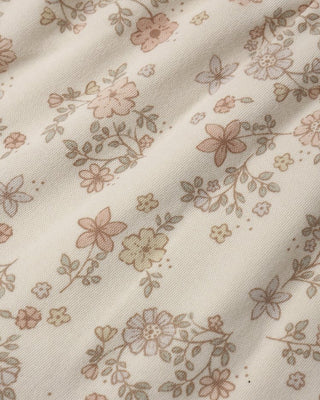 Tiered Jersey Dress Floral Vine - Lindsey Paige