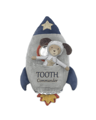 Tooth Commander Spaceship Pillow and Doll Set - Lindsey Paige