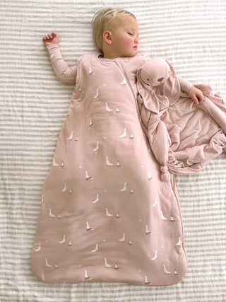 Ultra - Soft Bamboo Sleep Sack – Tutu Goose (1.0 TOG) - Lindsey Paige