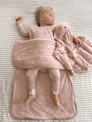 Ultra - Soft Bamboo Sleep Sack – Tutu Goose (1.0 TOG) - Lindsey Paige