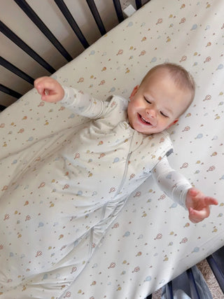 Ultra - Soft Bamboo Sleep Sack – Up Up and Away (1.0 TOG) - Lindsey Paige