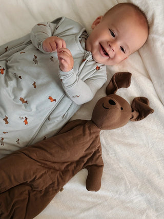 Ultra - Soft Bamboo Sleep Sack – Woof (1.0 TOG) - Lindsey Paige