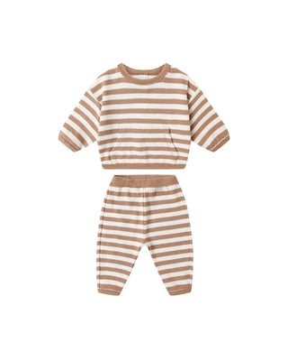Waffle Slouch Set || Harvest Stripe - Lindsey Paige