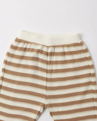 Waffle Slouch Set Spice Stripe - Lindsey Paige