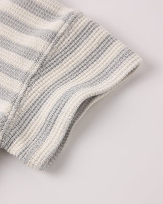 Waffle Tee + Short Set Sky Stripe - Lindsey Paige