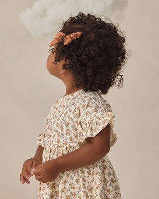 Wildflower Bamboo Babydoll Dress & Bloomers Set – Ivory - Lindsey Paige