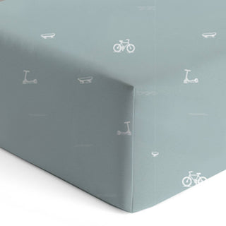Wildflowers Ultra - Soft Bamboo Rayon Fitted Sheet - Lindsey Paige