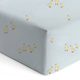 Wildflowers Ultra - Soft Bamboo Rayon Fitted Sheet - Lindsey Paige
