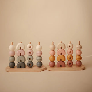 Wooden Multi Shape Stacker - Lindsey Paige