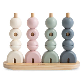 Wooden Multi Shape Stacker - Lindsey Paige