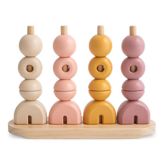 Wooden Multi Shape Stacker - Lindsey Paige