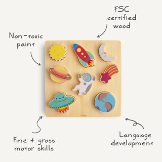 Wooden Space Puzzle - Lindsey Paige