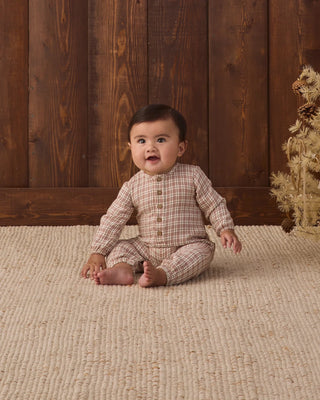 Woven Jumpsuit Christmas Plaid - Lindsey Paige