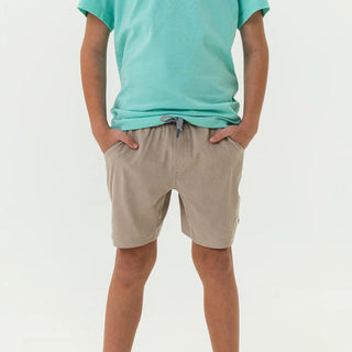 Youth Athletic Short - Heather Khaki - Venado Camo Liner - Lindsey Paige