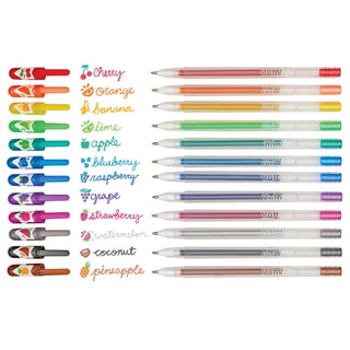 Yummy Yummy Scented Glitter Gel Pens - Lindsey Paige
