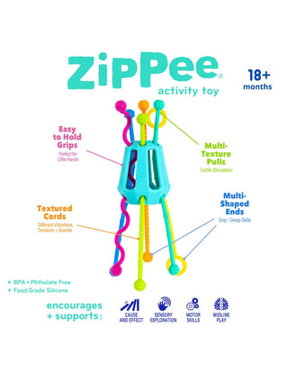 Zippee Activity Pull Toy - Lindsey Paige