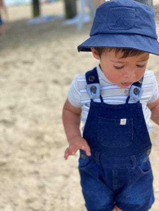Fisherman Bucket Hat - Navy Twill - Lindsey Paige